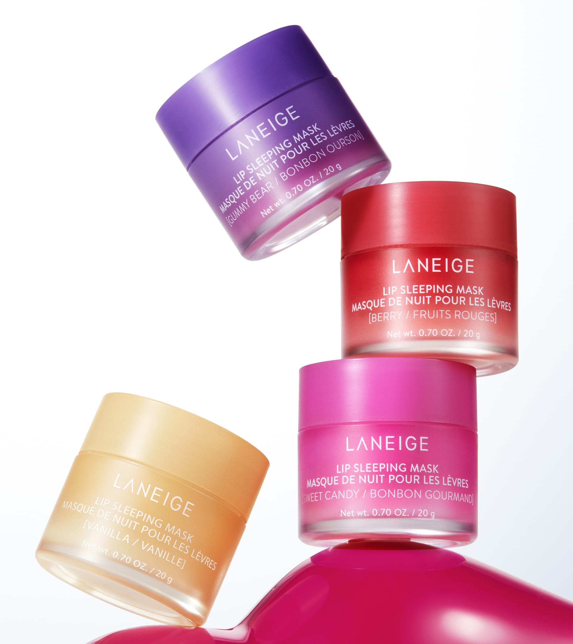 Lip Sleeping Mask - cummy bear, berry, sweet candy, vanilla